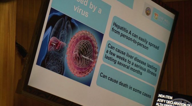 圣贝纳迪诺县一年出现甲型肝炎42例 不乏集群案例（图）