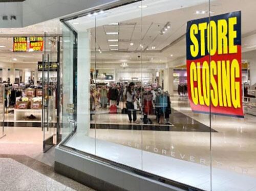 2020: 美国逾25000家名店计划关闭或申请破产（图）