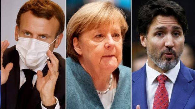 多国领导人看美国政局（图）