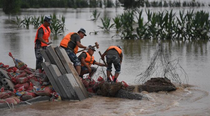 河南通报最新灾情 遇难人数上升至302人 50人失踪（图）