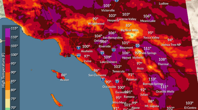 太热了！加州预警可能运用滚动式停电（图）